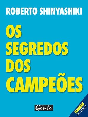 cover image of Os segredos dos campeões